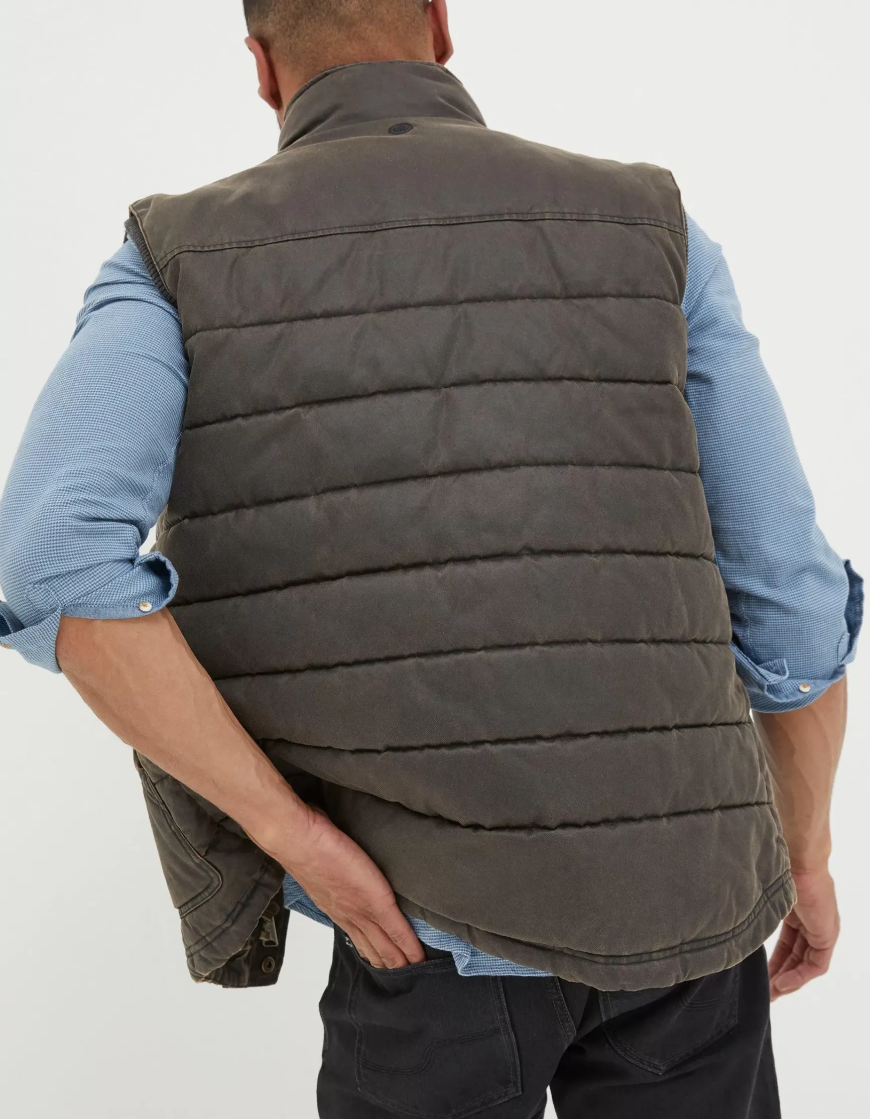 FatFace Paignton Quilted Gilet|Men View All