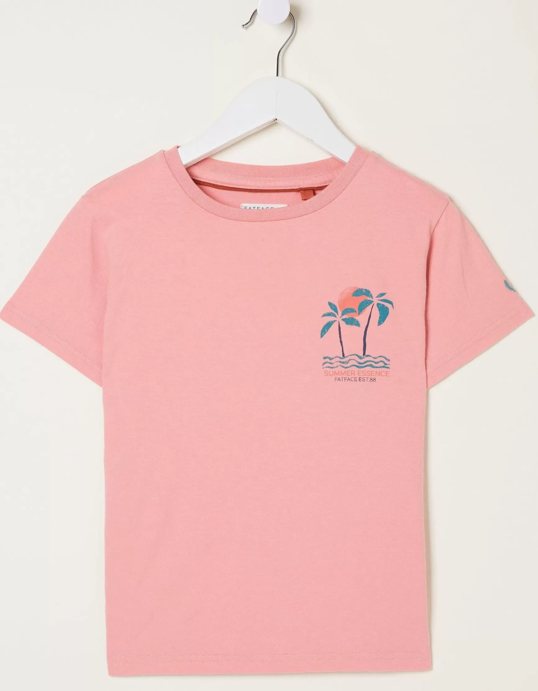 FatFace Palm Tree Mini Me T-Shirt|Girls Tops & T-Shirts