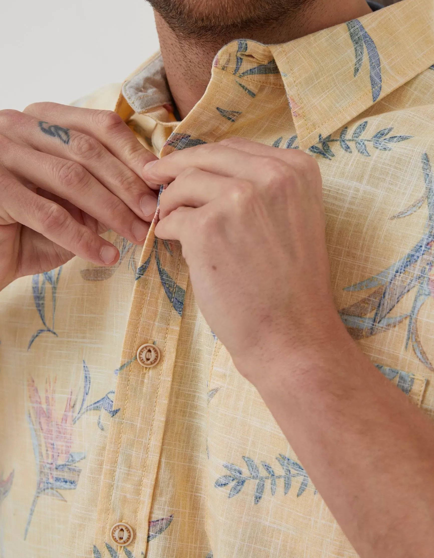 FatFace Paradise Print Shirt|Men Shirts
