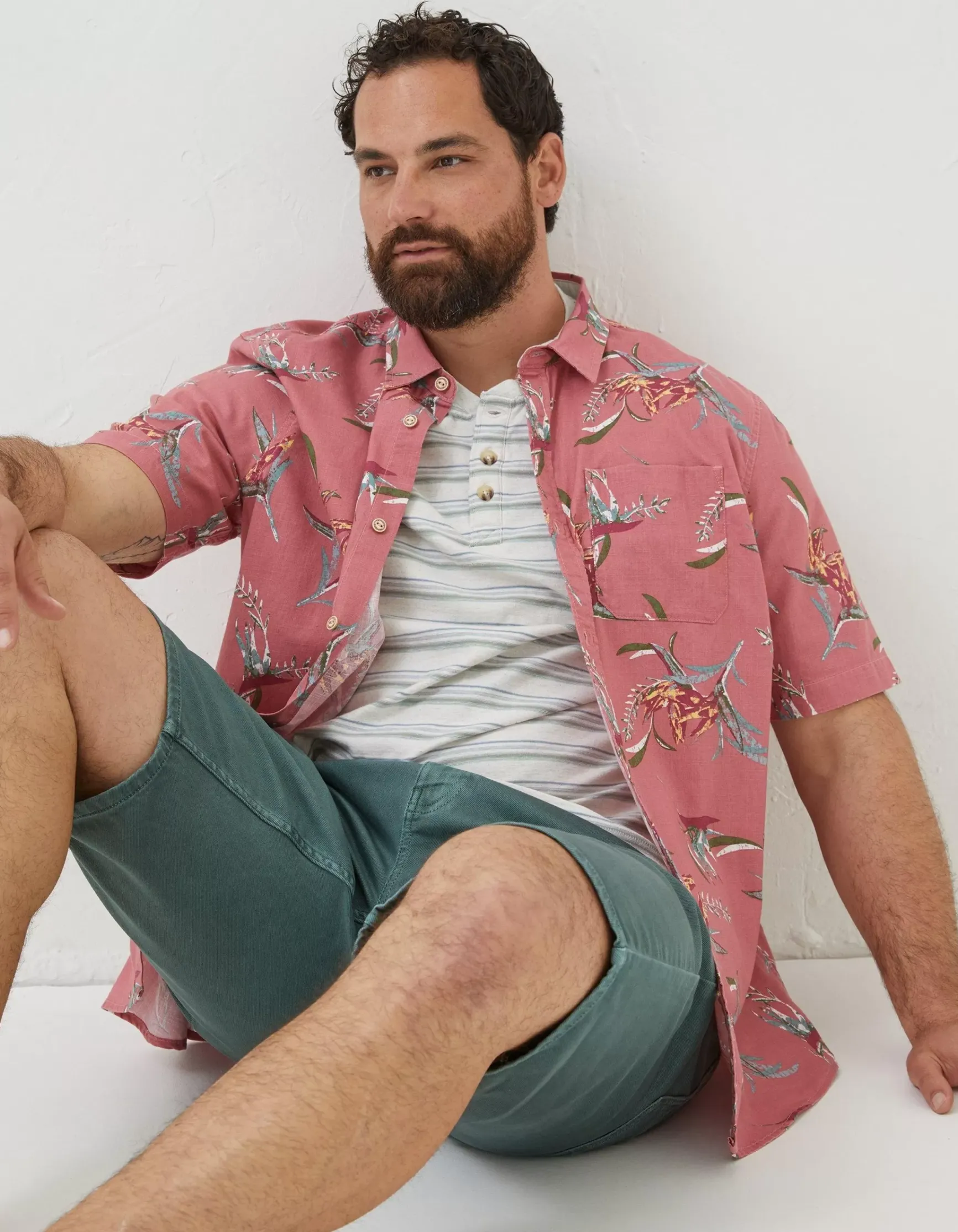 FatFace Paradise Print Shirt|Men Shirts