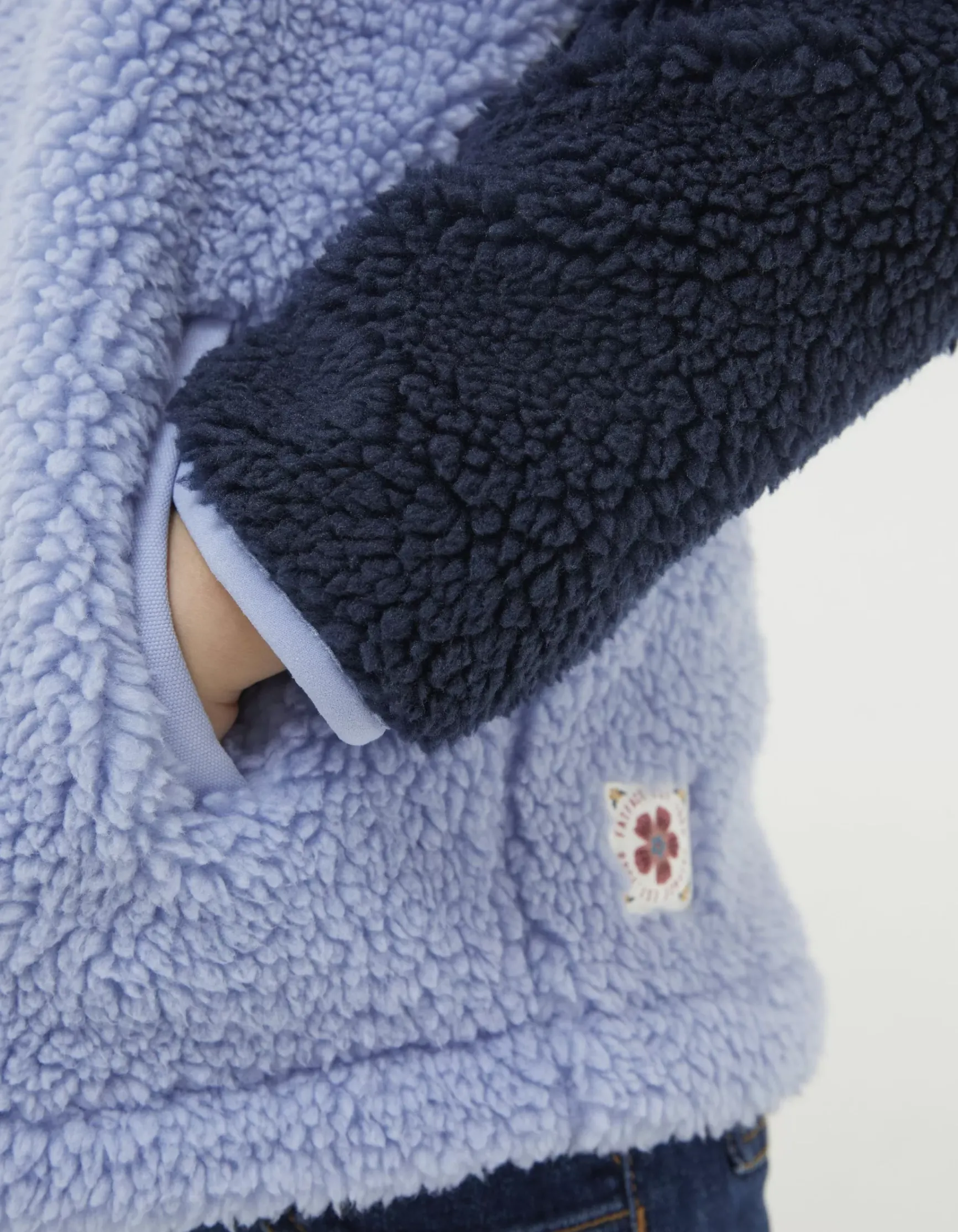 FatFace Parker Fleece Half Neck Sweatshirt|Girls View All