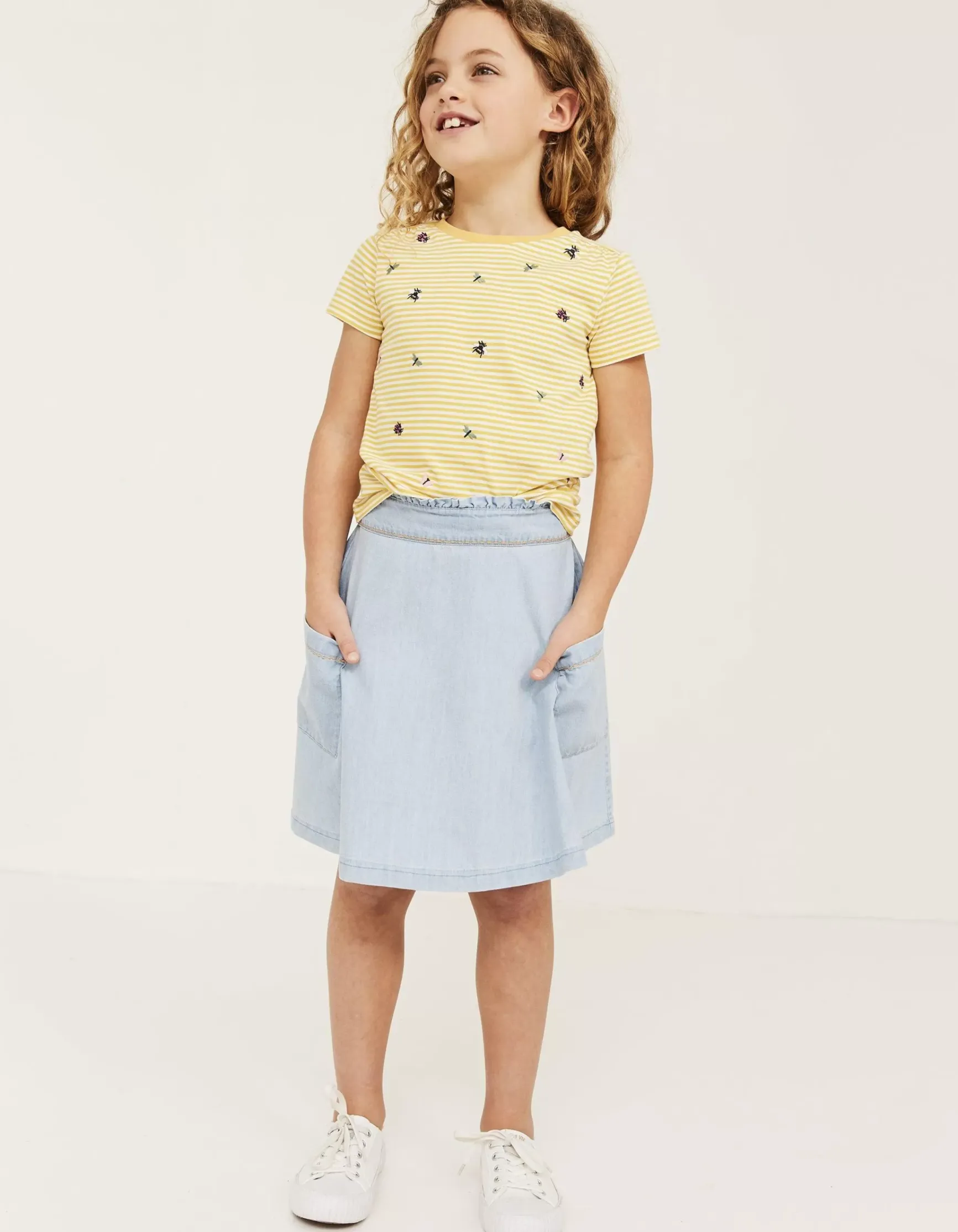 FatFace Patch Pocket Skirt|Girls View All