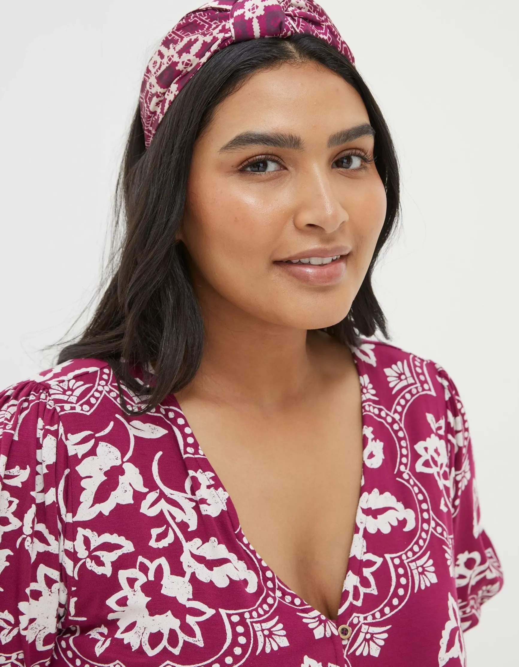FatFace Patchwork Geo Head Band|Women View All