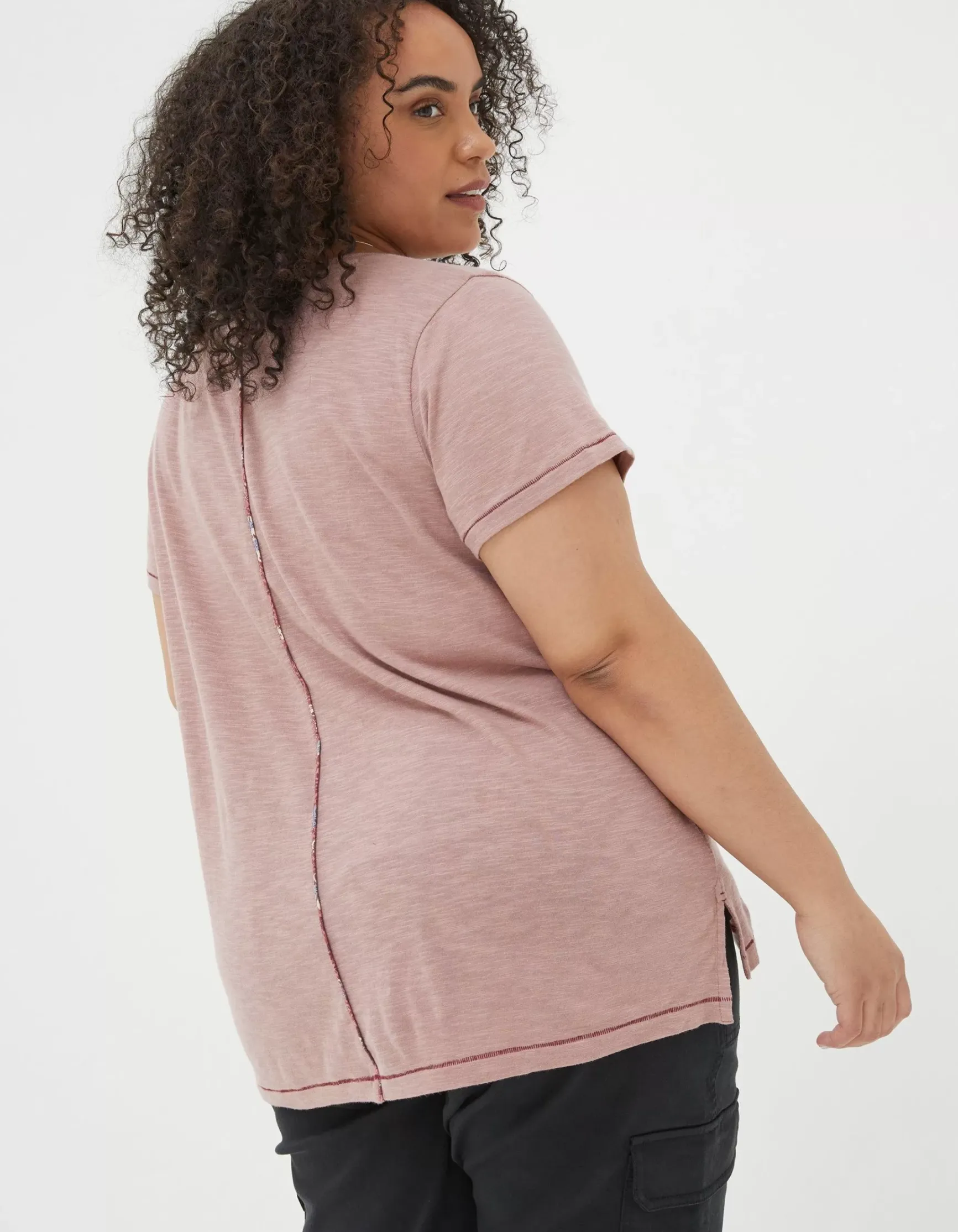 FatFace Patchwork Paisley Graphic Tee|Women Tops & T-Shirts