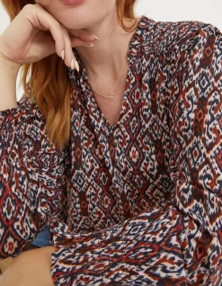 FatFace Patsy Ikat Geo Tunic|Women View All