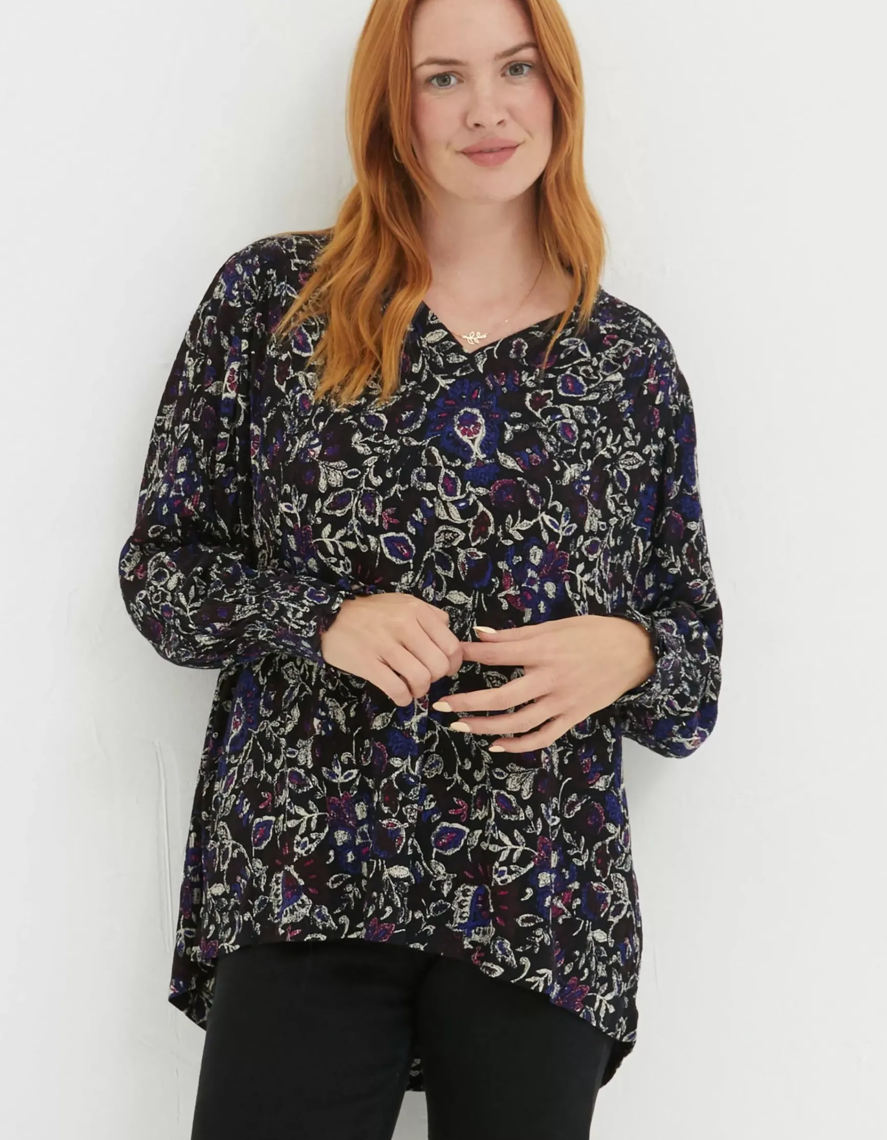FatFace Patsy Inspirit Floral Tunic|Women Shirts & Blouses