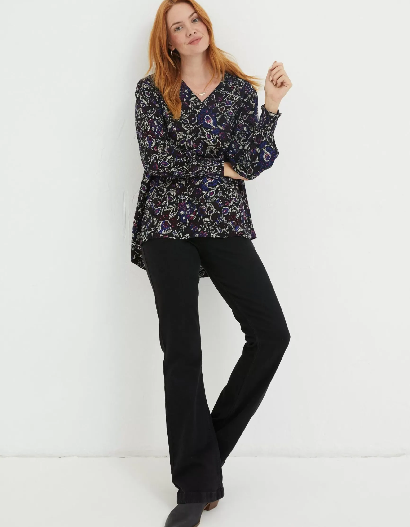 FatFace Patsy Inspirit Floral Tunic|Women Shirts & Blouses