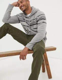 FatFace Pattern Hoodie|Men Sweatshirts & Hoodies