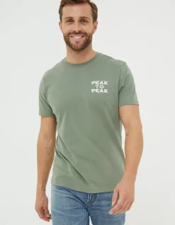 FatFace Peak To Peak T-Shirt|Men View All