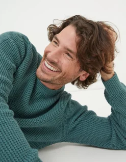 FatFace Pembrey Cotton Crew Neck Jumper|Men View All