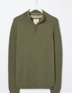 FatFace Pembrey Half Neck Jumper|Men Knitwear