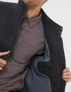 FatFace Pendeen Wool Blend Overcoat|Men View All