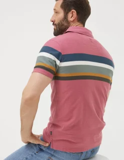 FatFace Perranporth Chest Stripe Polo|Men View All