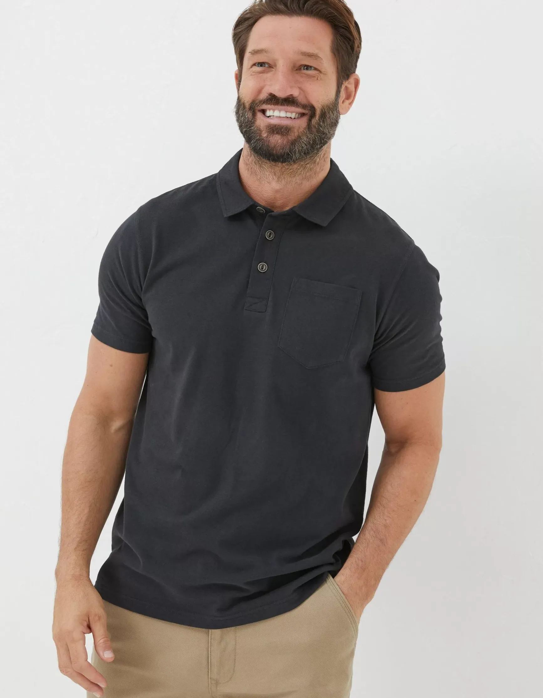FatFace Perranporth Polo|Men T-Shirts