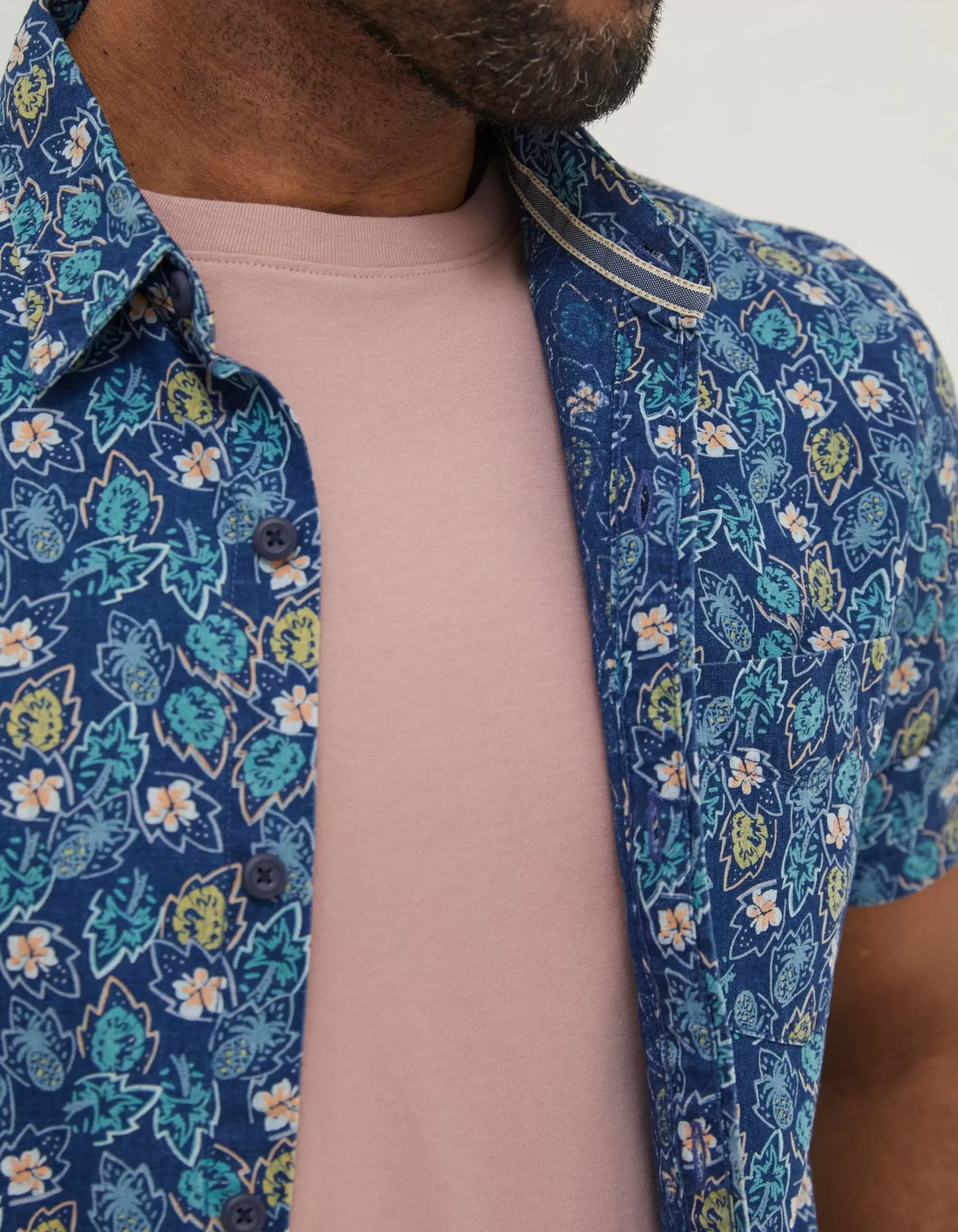 FatFace Pineham Print Shirt|Men Shirts
