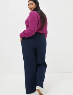 FatFace Piper Herringbone Trouser|Women Trousers & Leggings