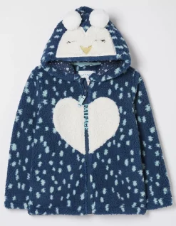 FatFace Pippa Penguin Zip-Up Sweatshirt|Girls View All