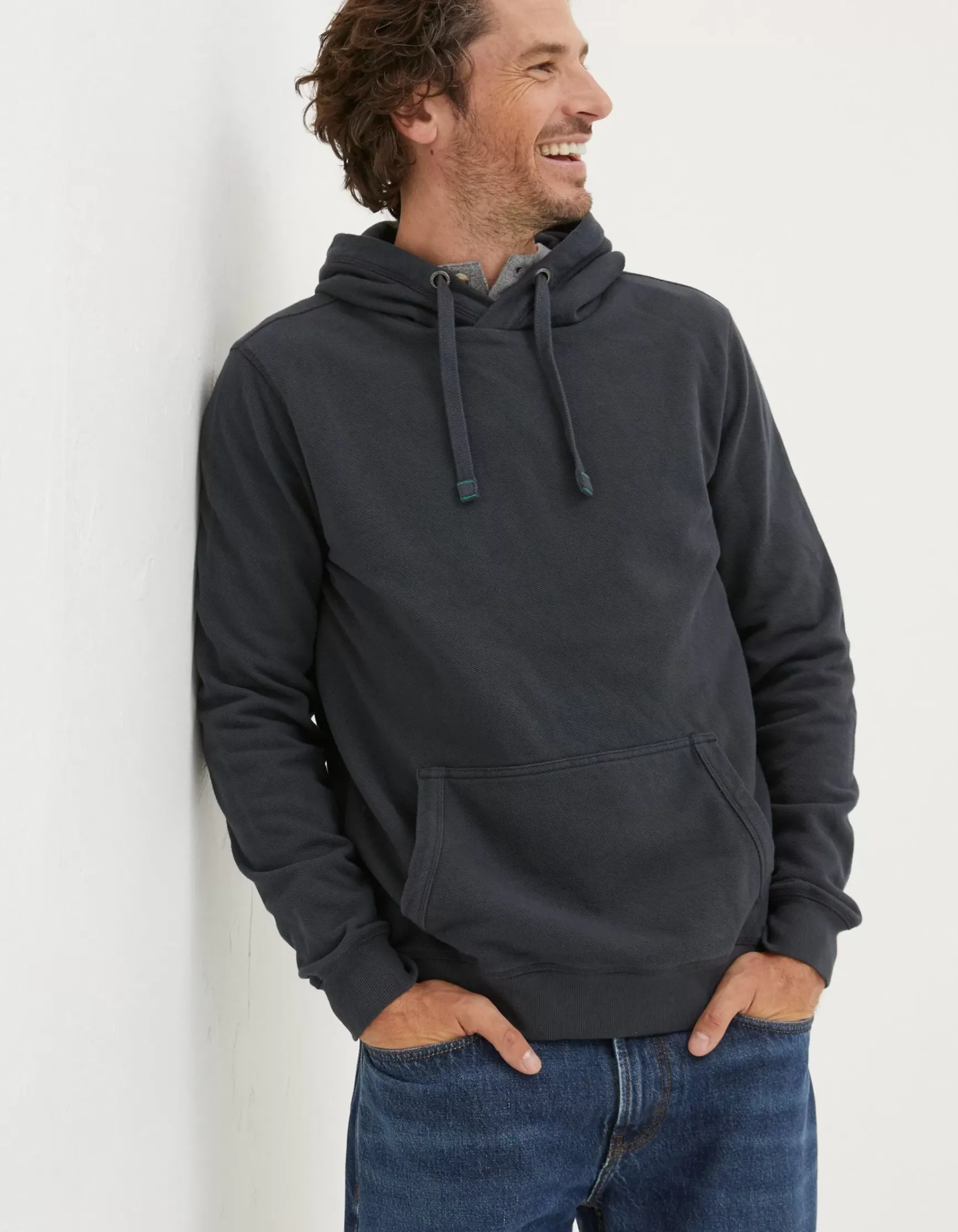 FatFace Pique Hoodie|Men View All