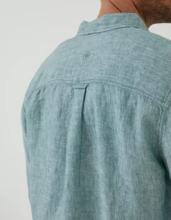 FatFace Plain Linen Shirt|Men Shirts