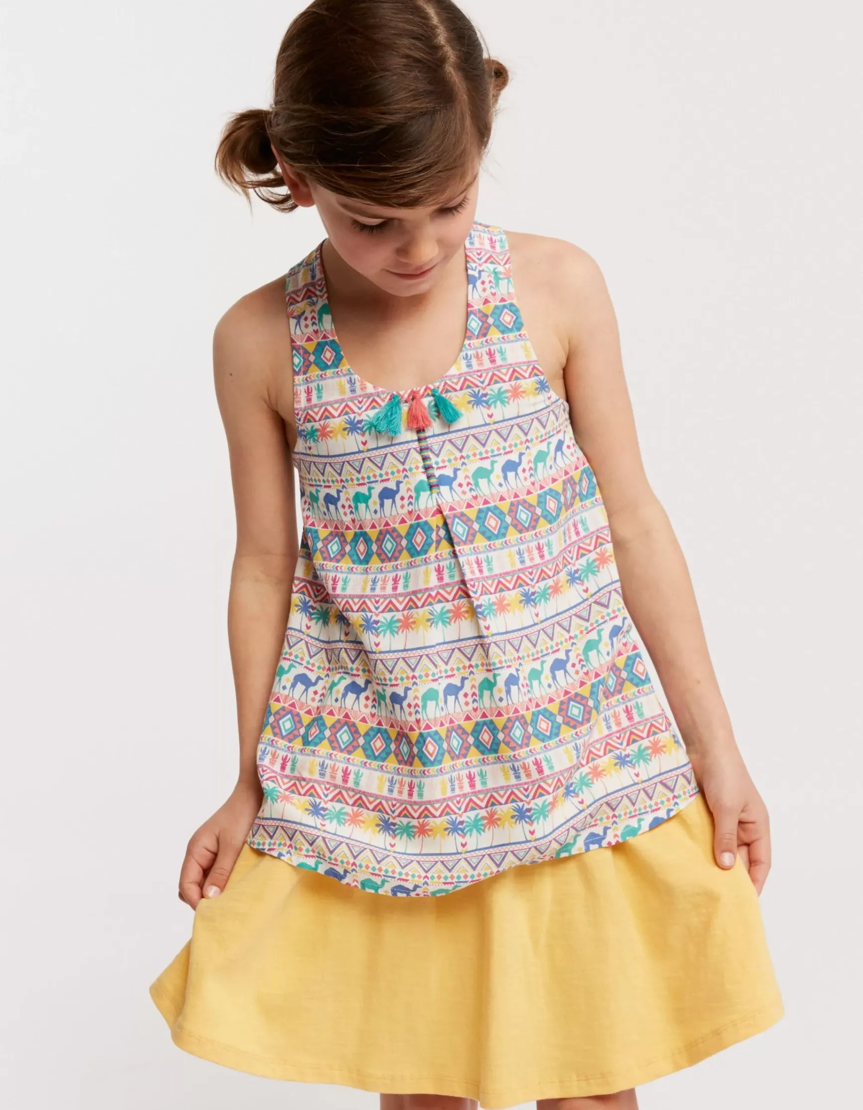 FatFace Polly Aztec Print Cami|Girls View All
