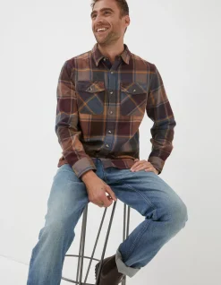 FatFace Poole Check Shirt|Men View All