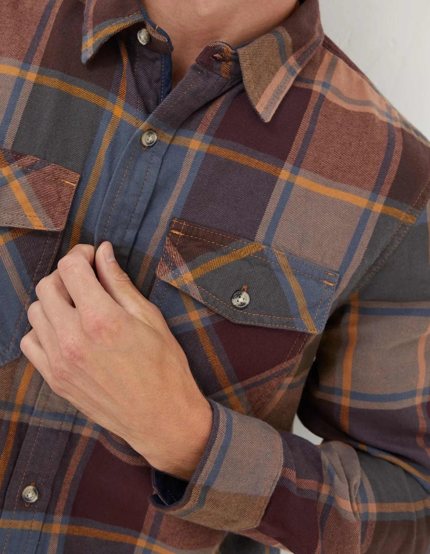 FatFace Poole Check Shirt|Men View All