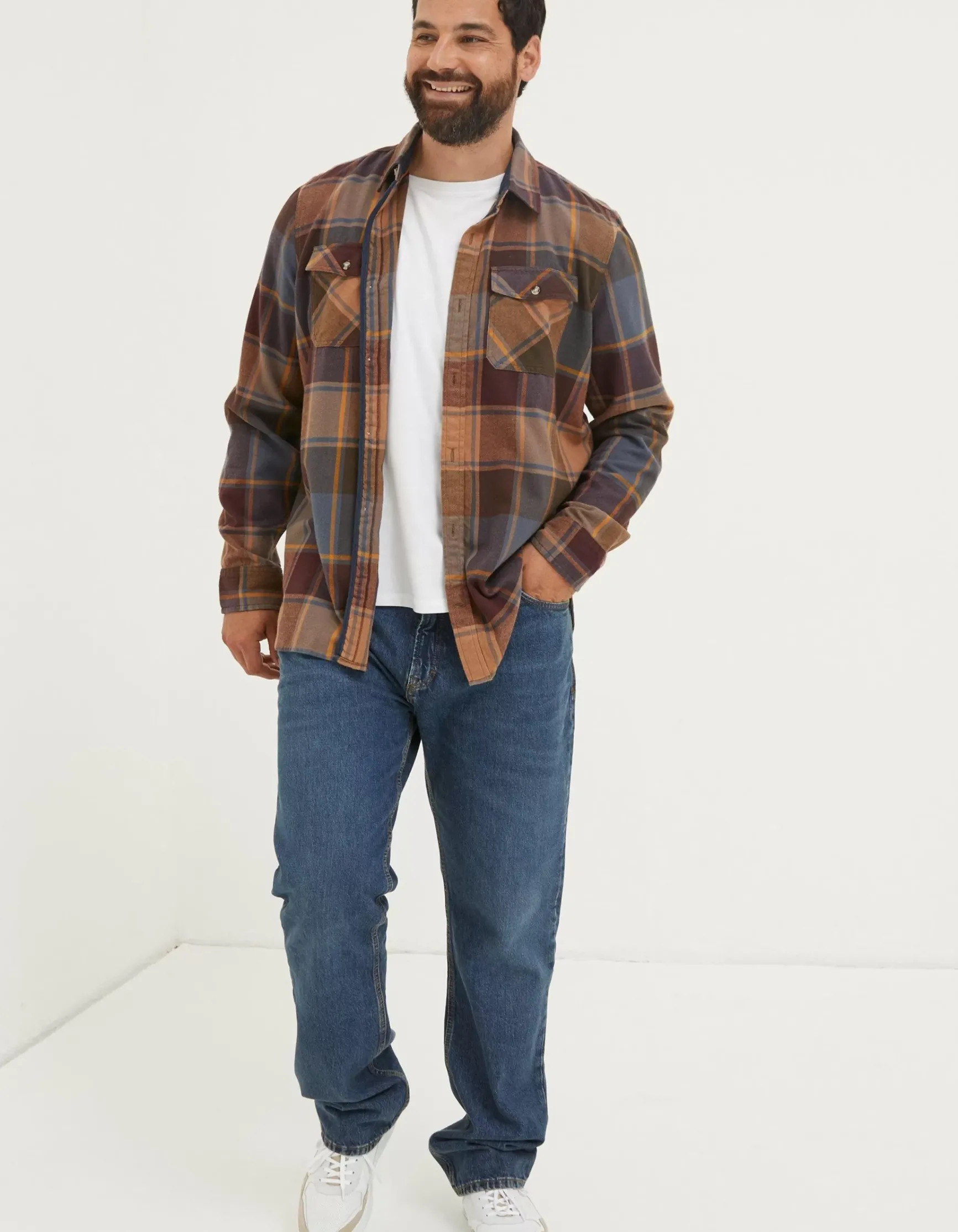 FatFace Poole Check Shirt|Men View All