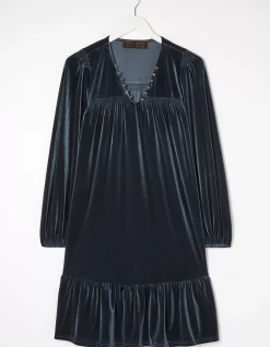 FatFace Poplar Velvet Swing Dress|Women View All