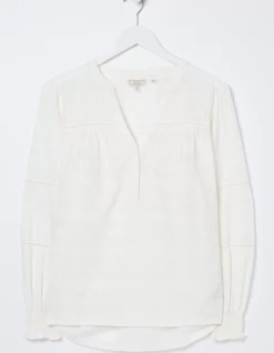 FatFace Poppy Embroidered Blouse|Women View All
