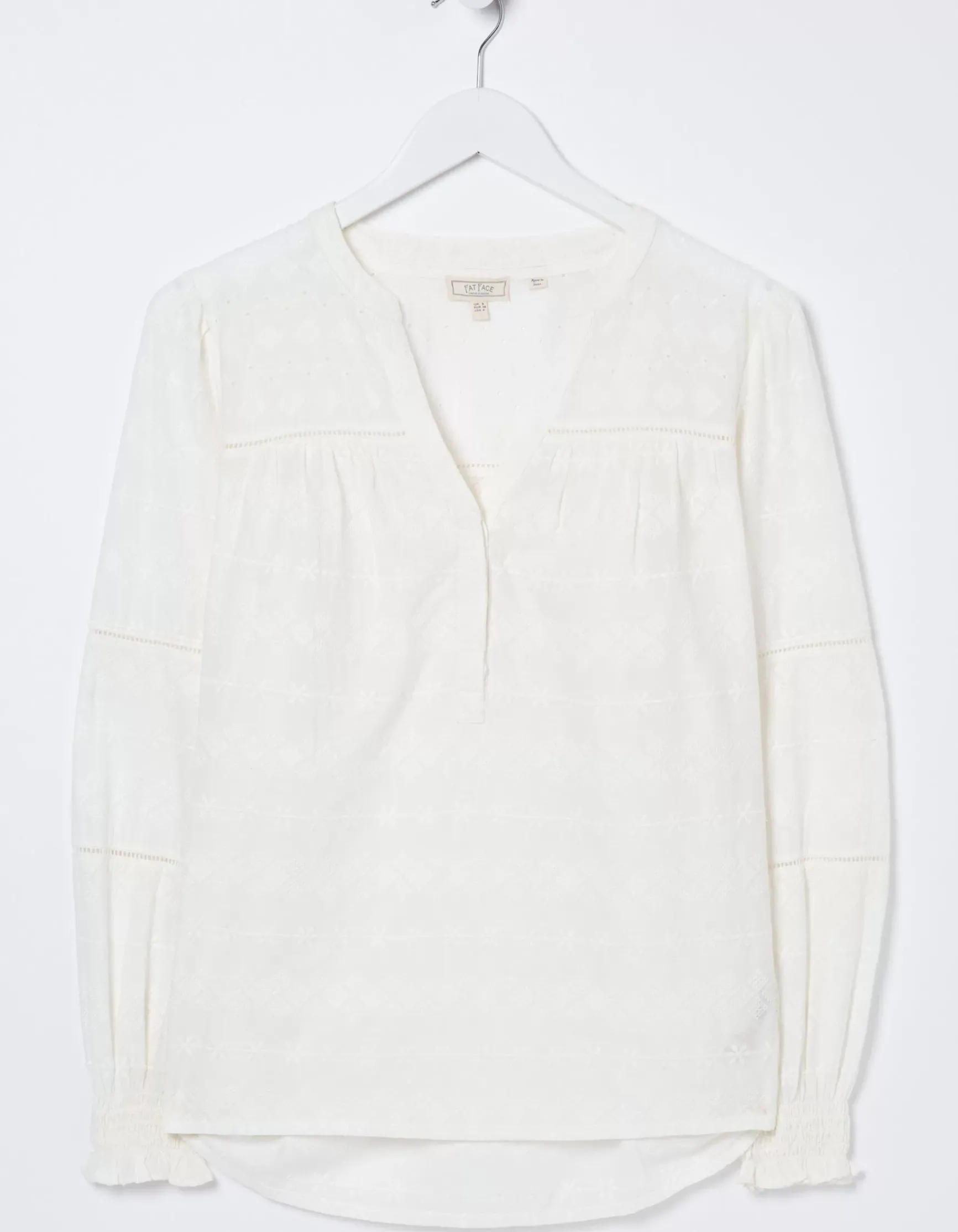 FatFace Poppy Embroidered Blouse|Women View All