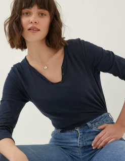 FatFace Porter Organic Cotton T Shirt|Women Tops & T-Shirts