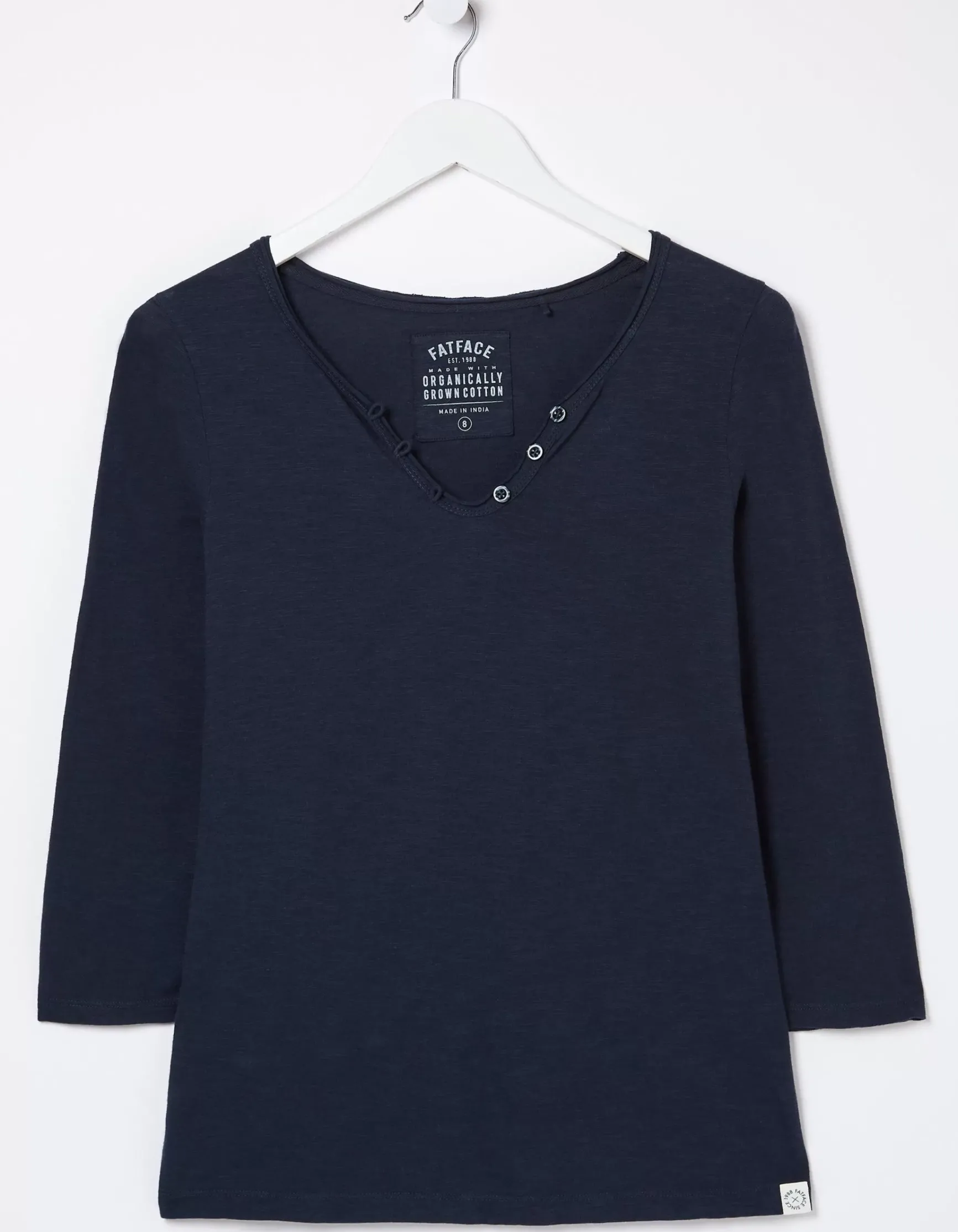 FatFace Porter Organic Cotton T Shirt|Women Tops & T-Shirts
