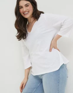 FatFace Porter Organic Cotton T Shirt|Women Tops & T-Shirts