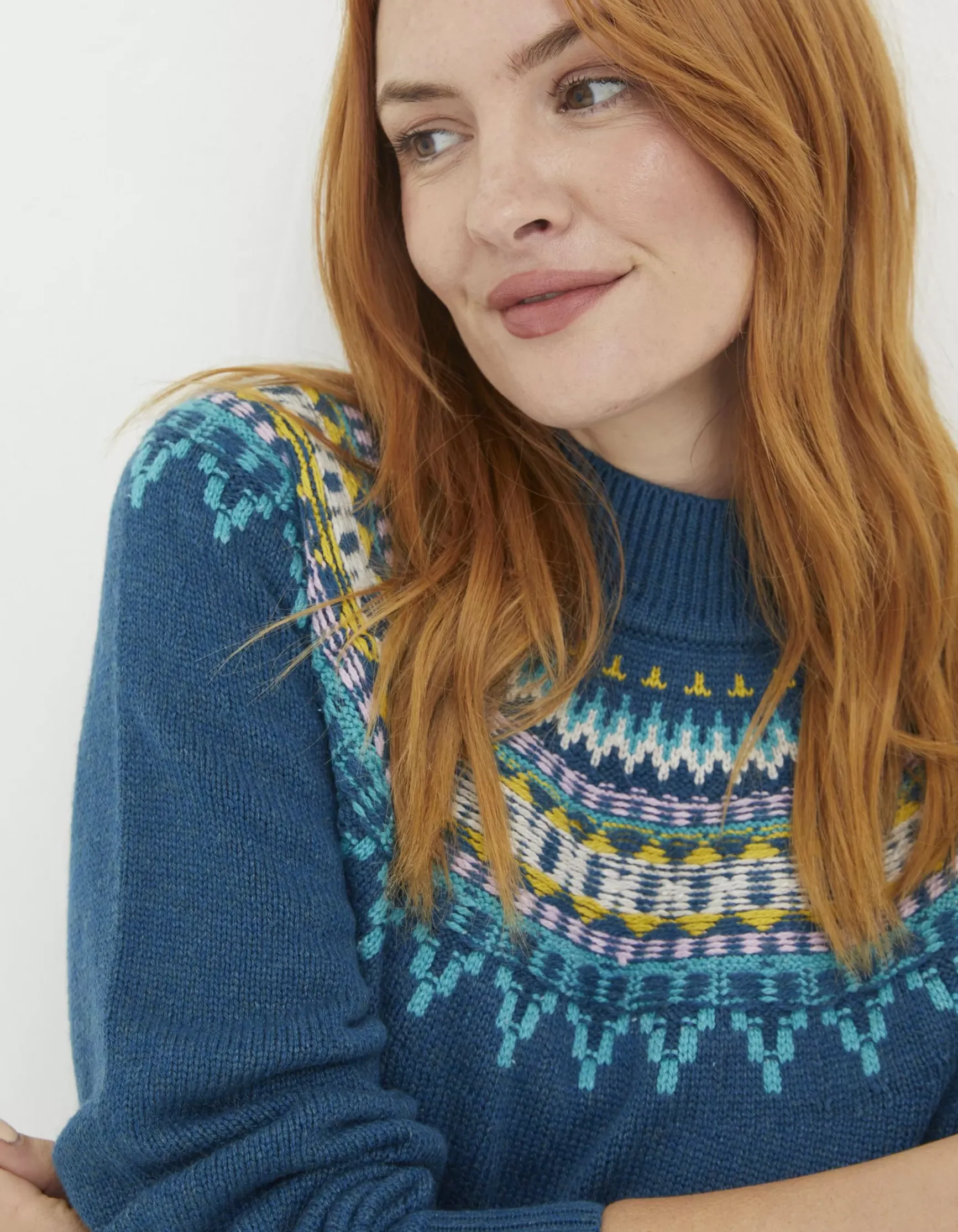 FatFace Porth Fairisle Jumper|Women View All