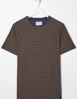 FatFace Porth Stripe T-Shirt|Men T-Shirts