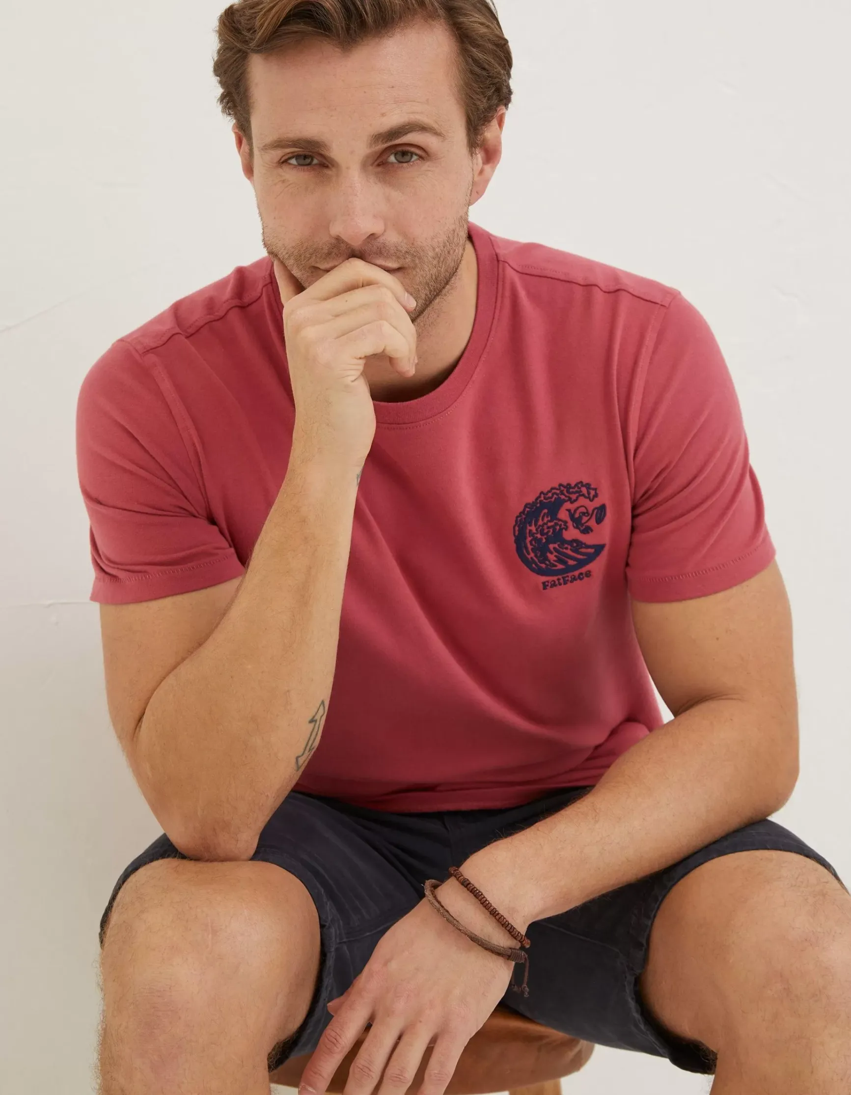 FatFace Practice Makes Perfect T-Shirt|Men T-Shirts