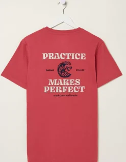 FatFace Practice Makes Perfect T-Shirt|Men T-Shirts
