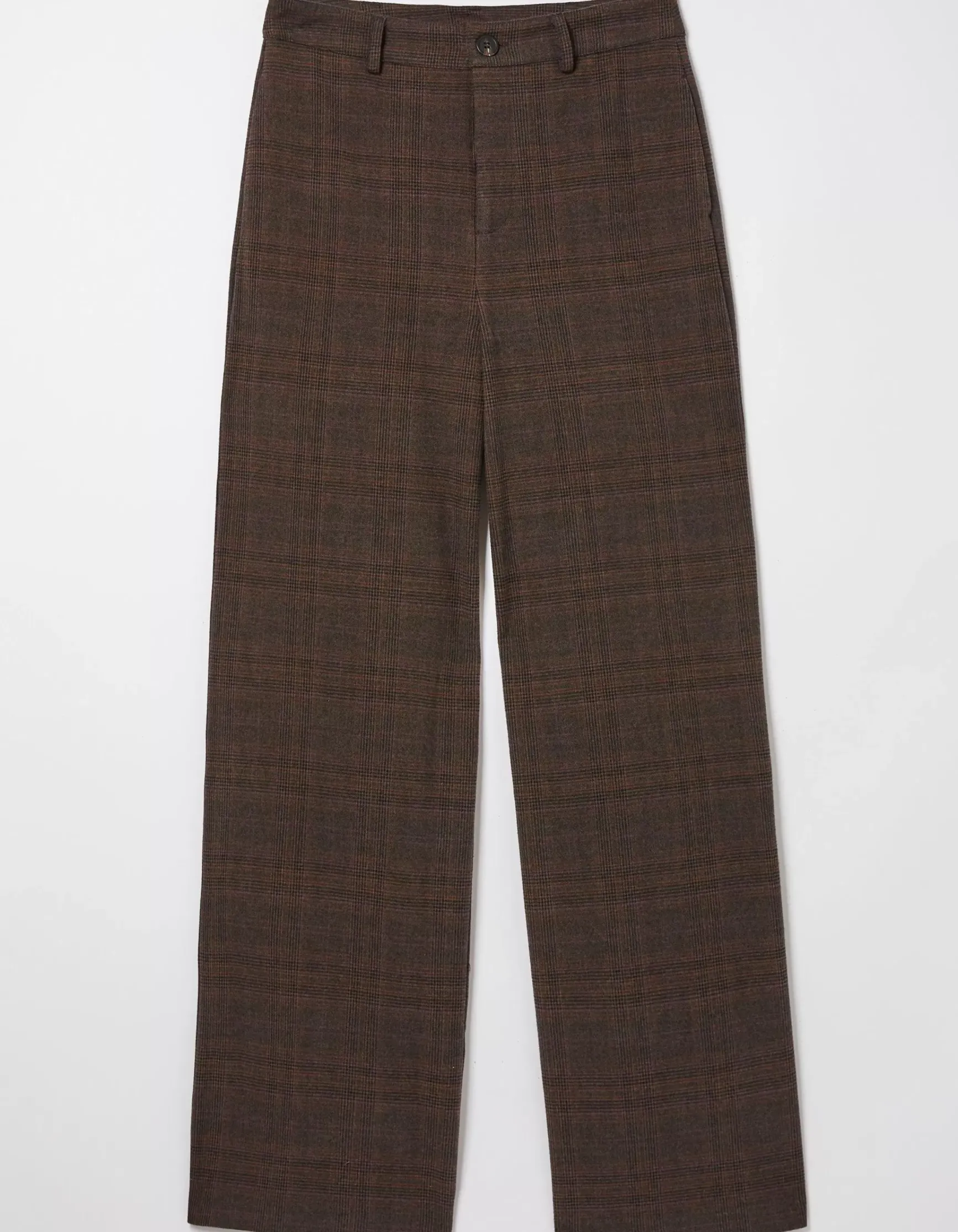 FatFace Presley Check Wide Leg Trousers|Women Trousers & Leggings