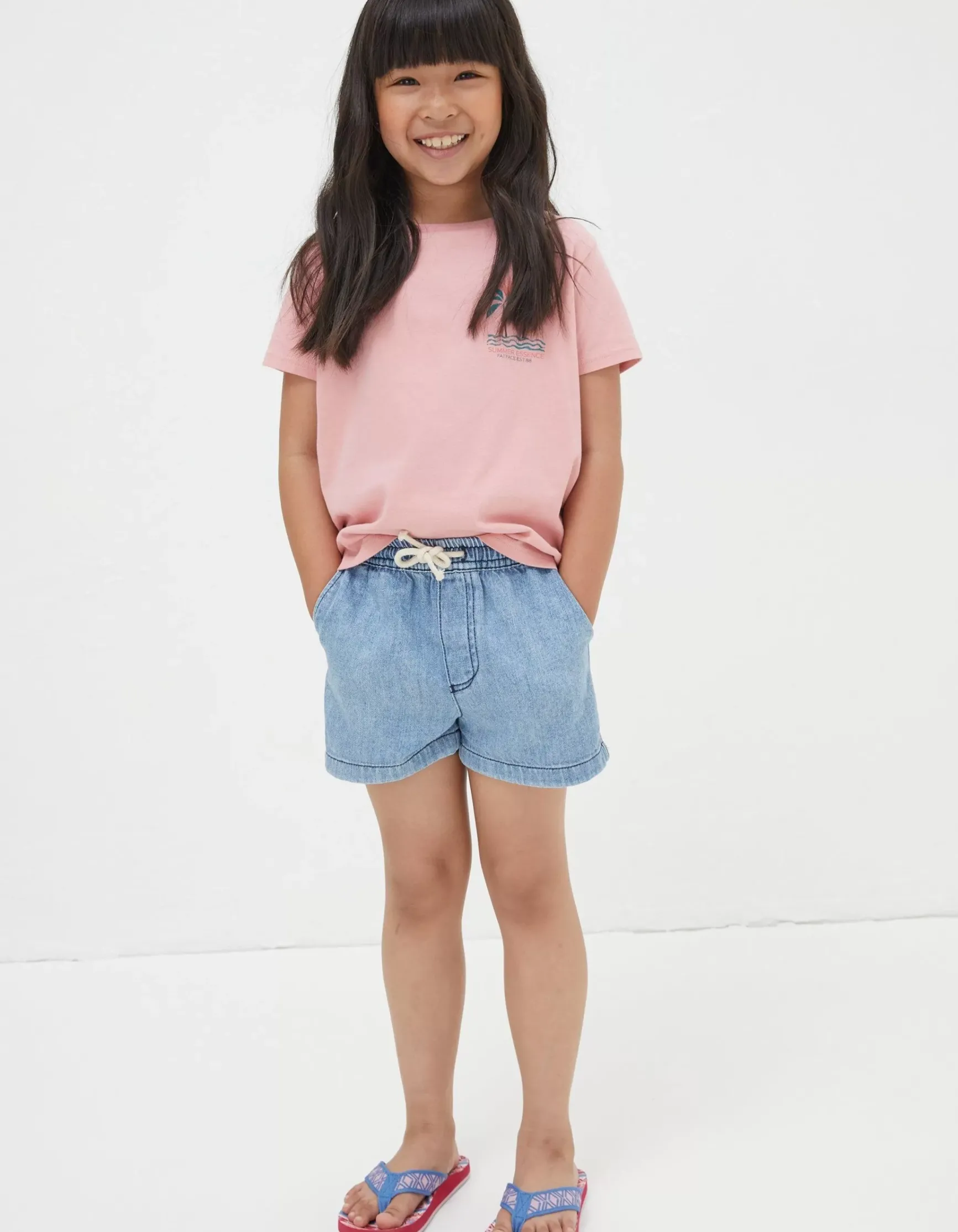 FatFace Pull On Denim Shorts|Girls View All
