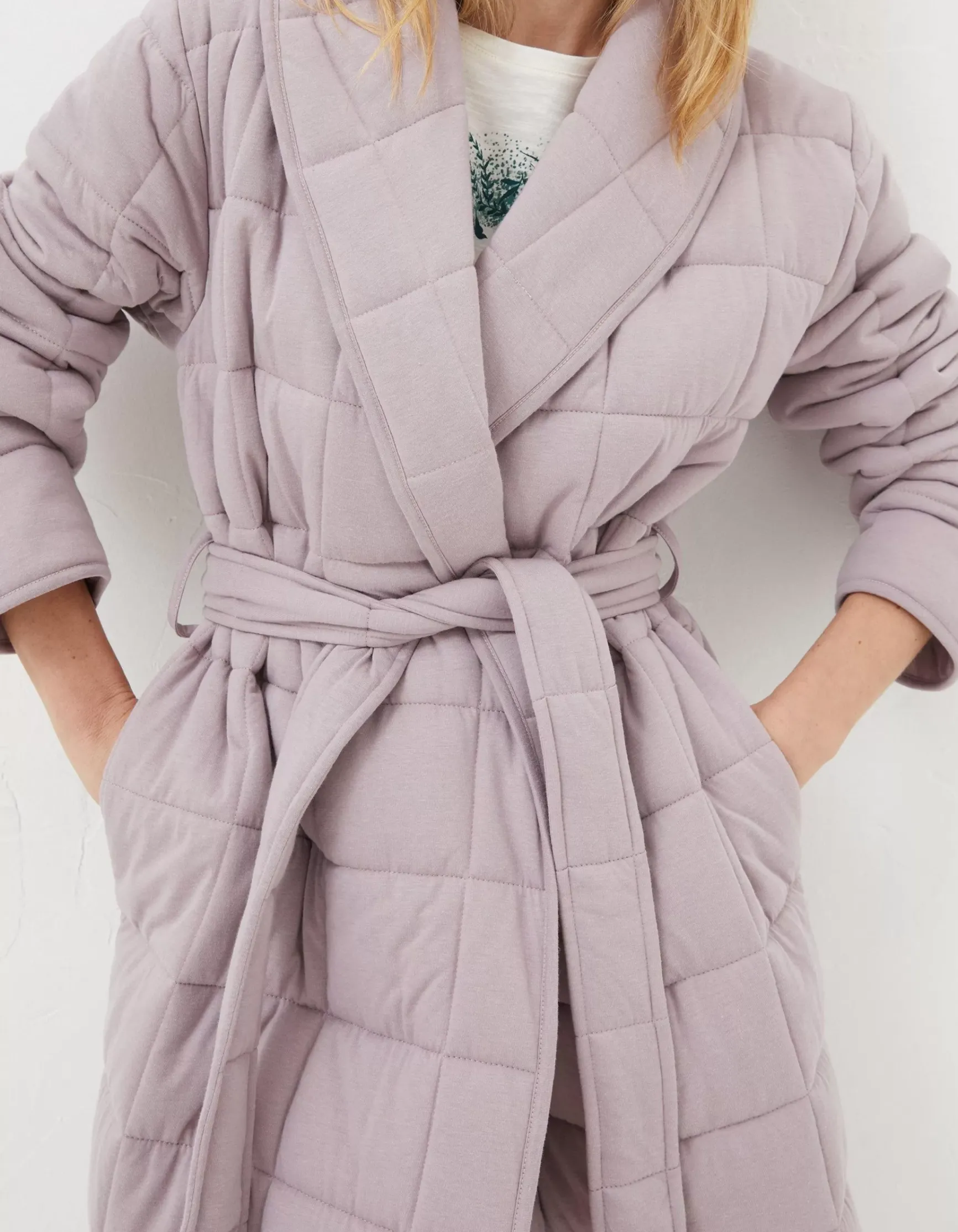 FatFace Quilted Dressing Gown|Women View All