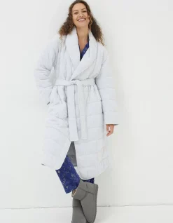 FatFace Quilted Dressing Gown|Women View All