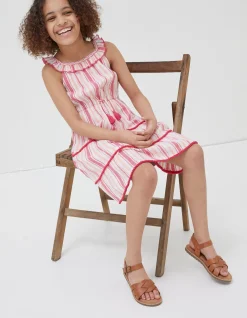 FatFace Raya Stripe Woven Dress|Girls View All