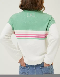 FatFace Relaxed Airlie Colour Block Sweat|Women Sweatshirts & Hoodies