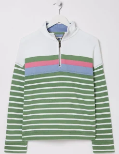 FatFace Relaxed Airlie Stripe Sweatshirt|Women View All