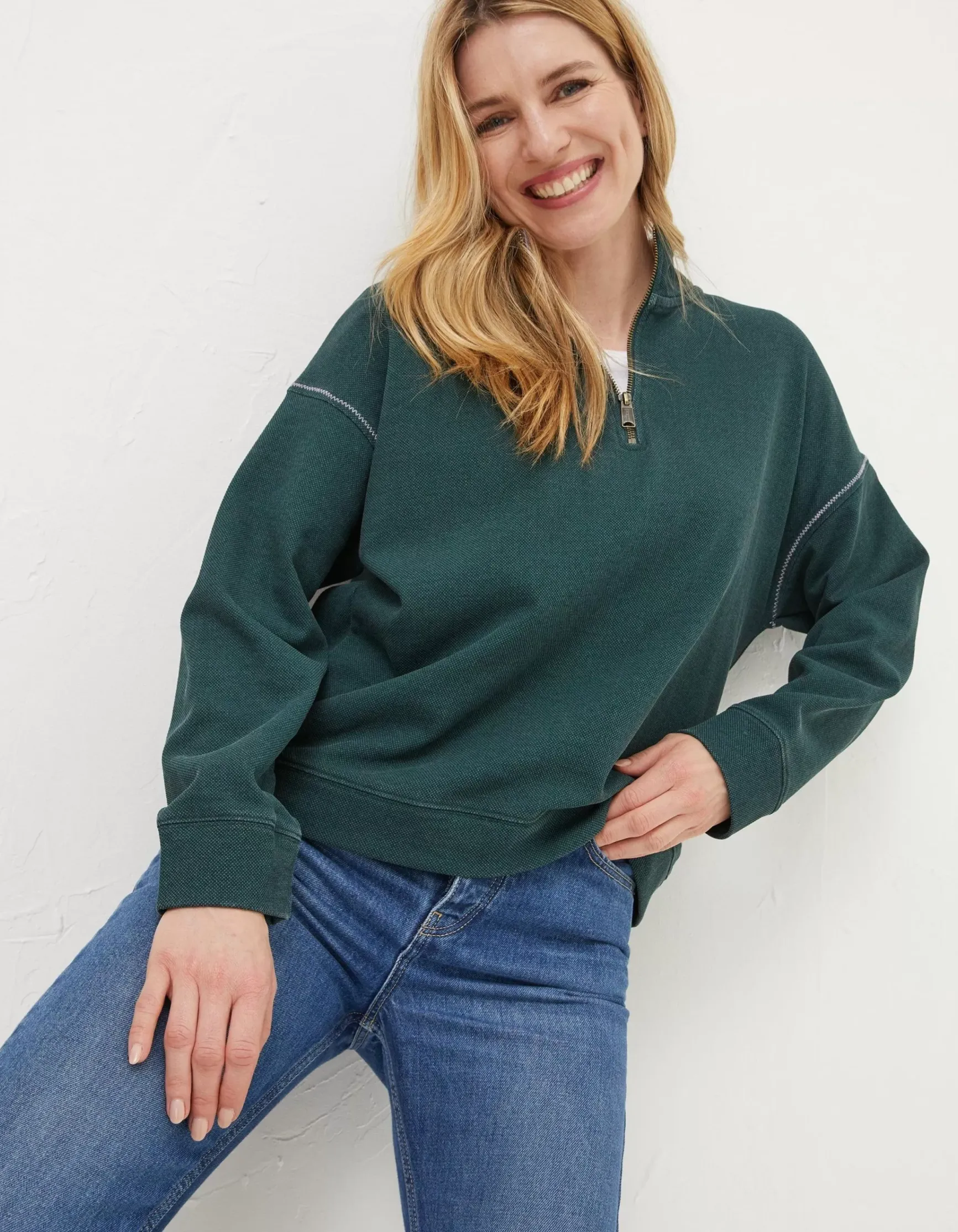 FatFace Relaxed Airlie Sweatshirt|Women Sweatshirts & Hoodies