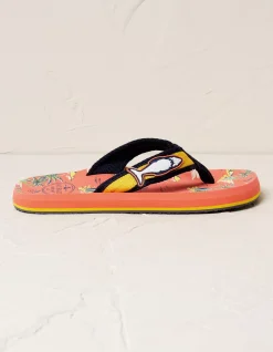 FatFace Resort Print Flip Flops|Girls View All