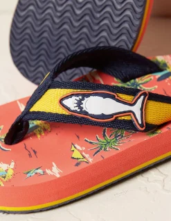 FatFace Resort Print Flip Flops|Girls View All