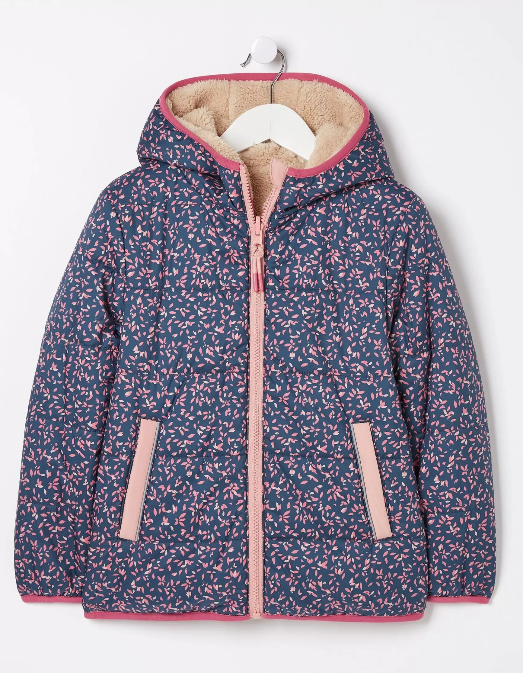FatFace Reversible Floral Print Jacket|Girls View All