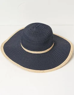 FatFace Ribbon Floppy Sun Hat|Women View All