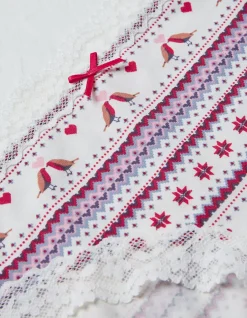 FatFace Robin Fairisle Short Knickers|Women View All